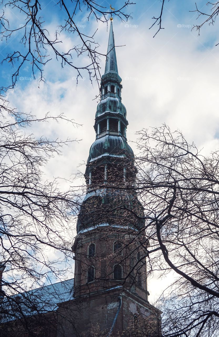 Church of st Peter Riga