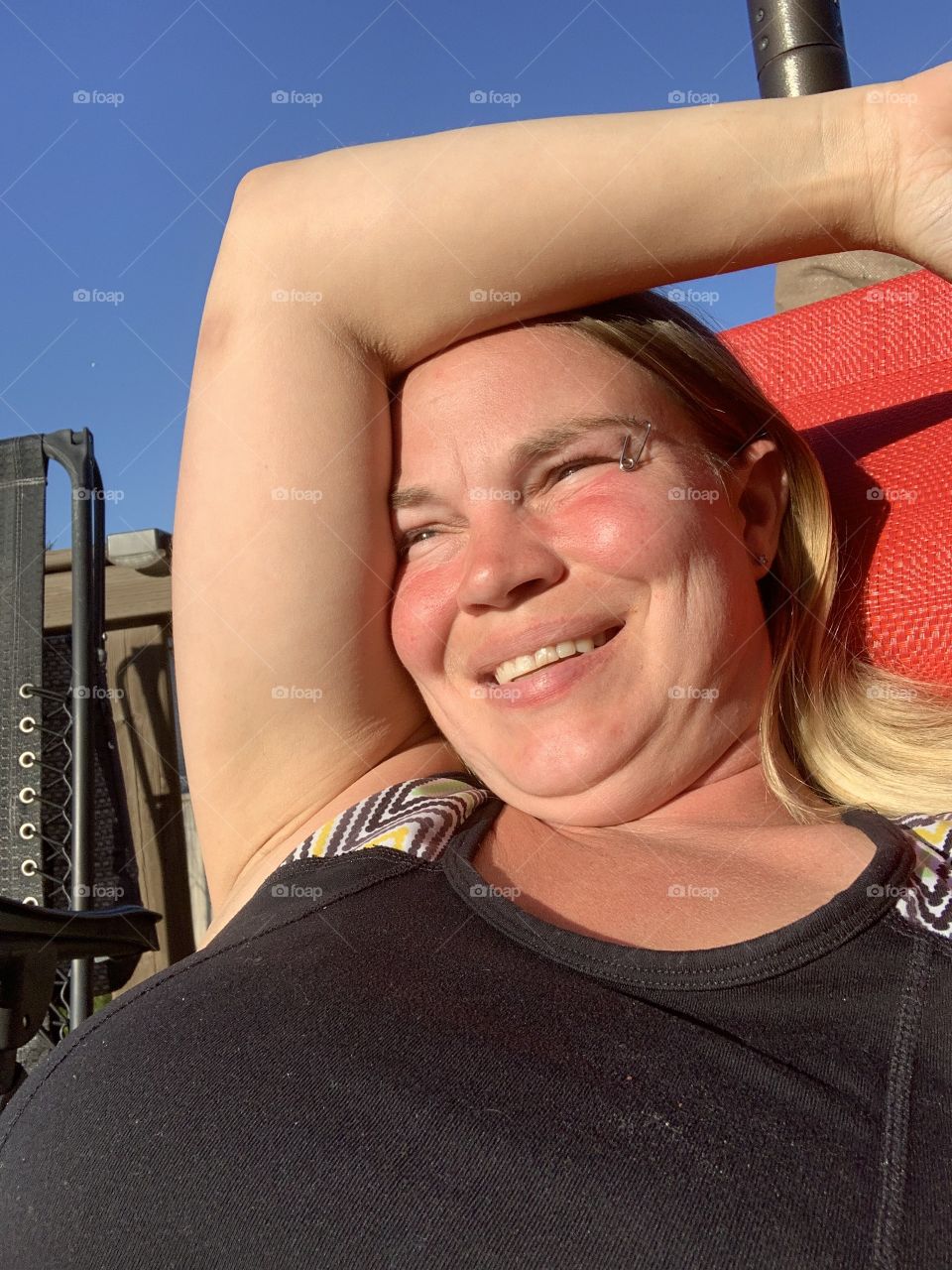 Selfie in the sunshine 