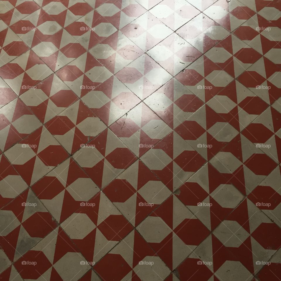 Mosaic floor