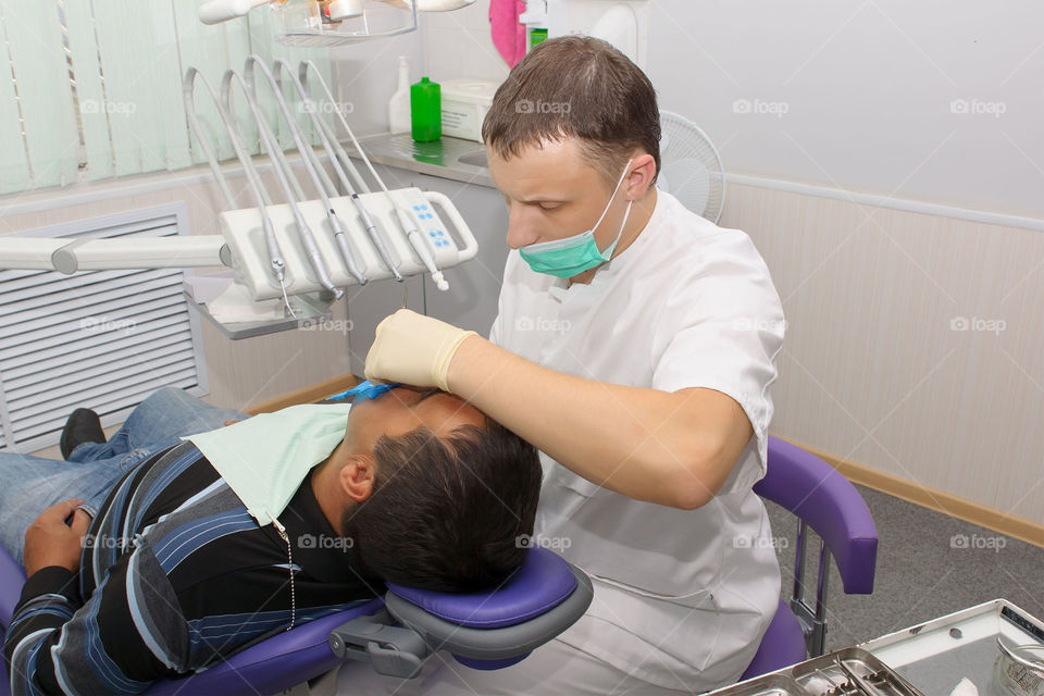 Dentist workplace