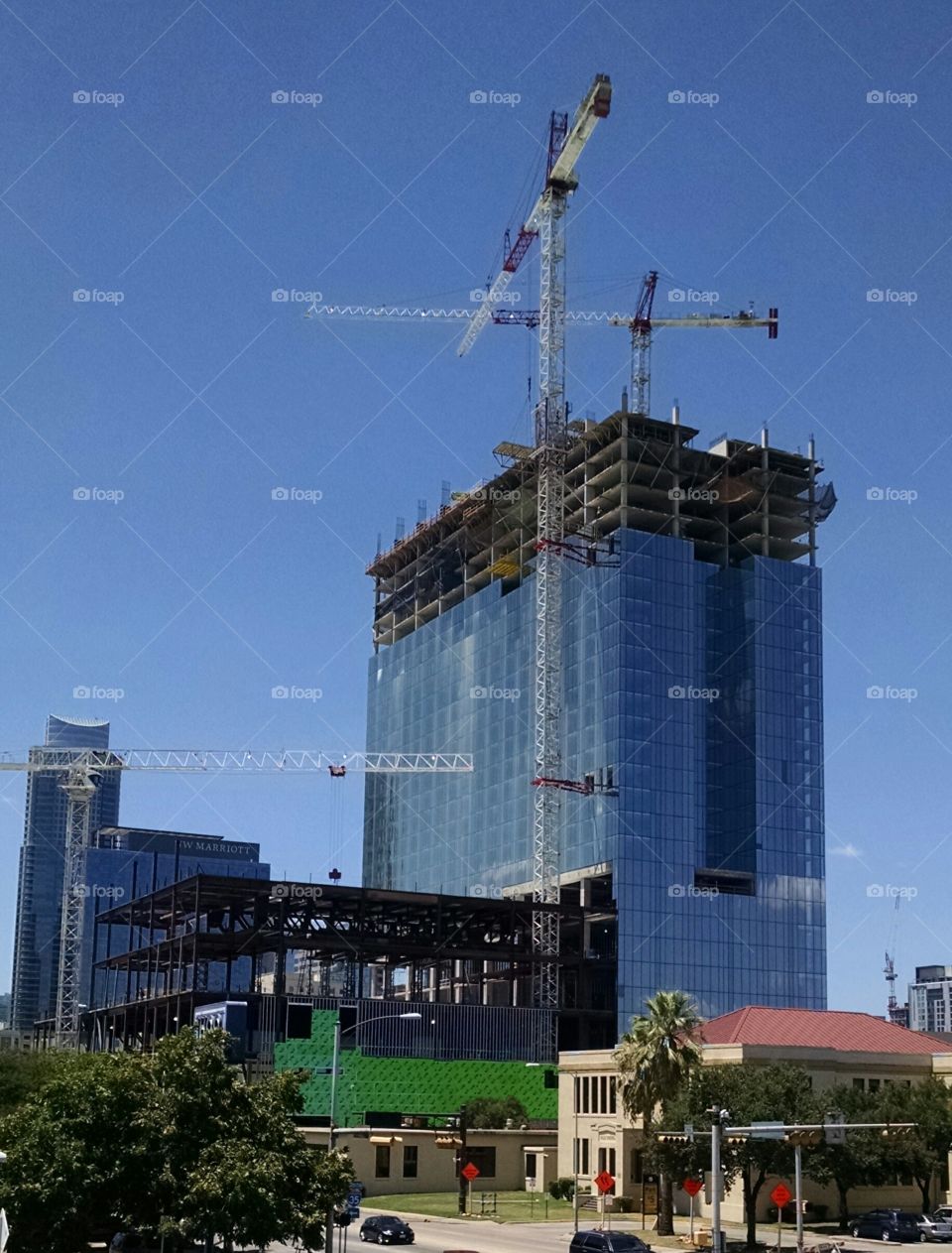 Building going up, Austin, TX