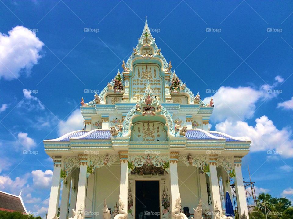 Temple in thailand.