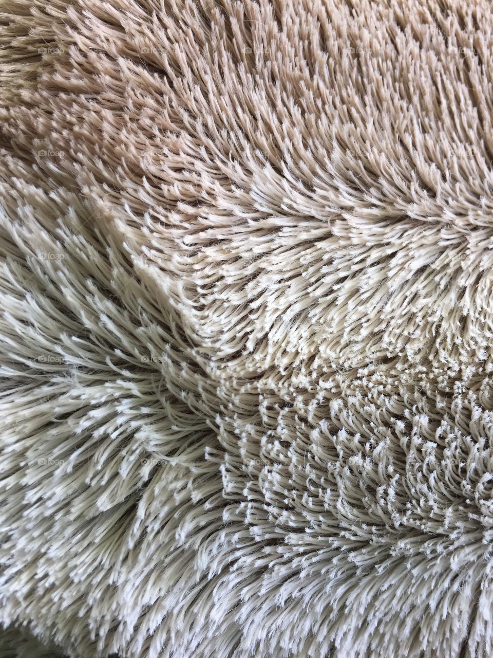 Creative textures 
Plush throw blanket 