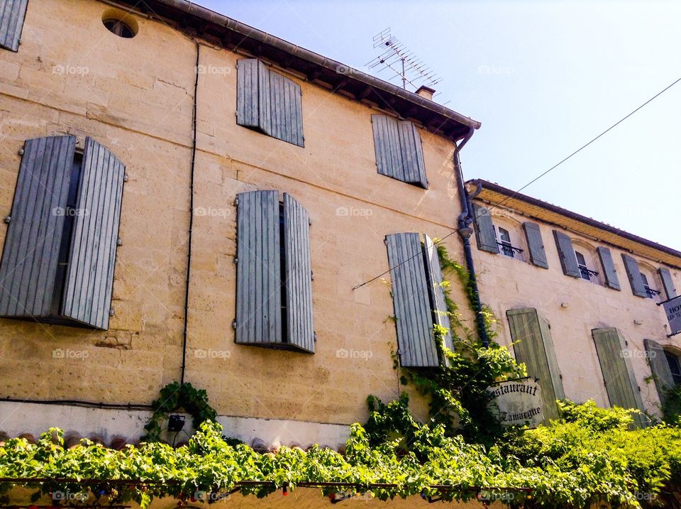 Typical Provence architecture