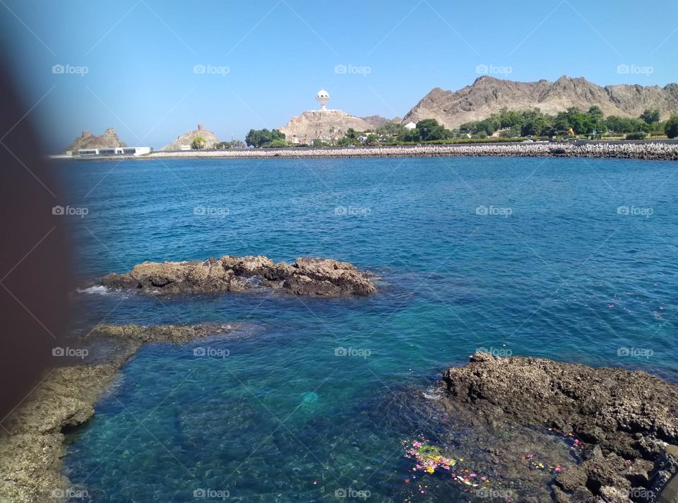 sea view of matrah situated in Muscat Oman