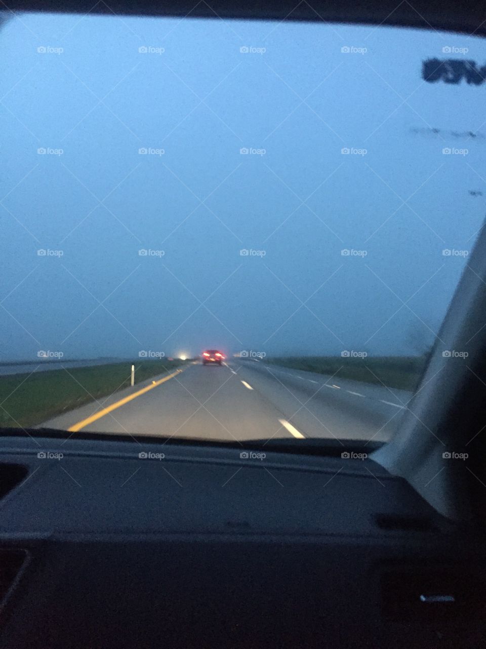 Road trip fog