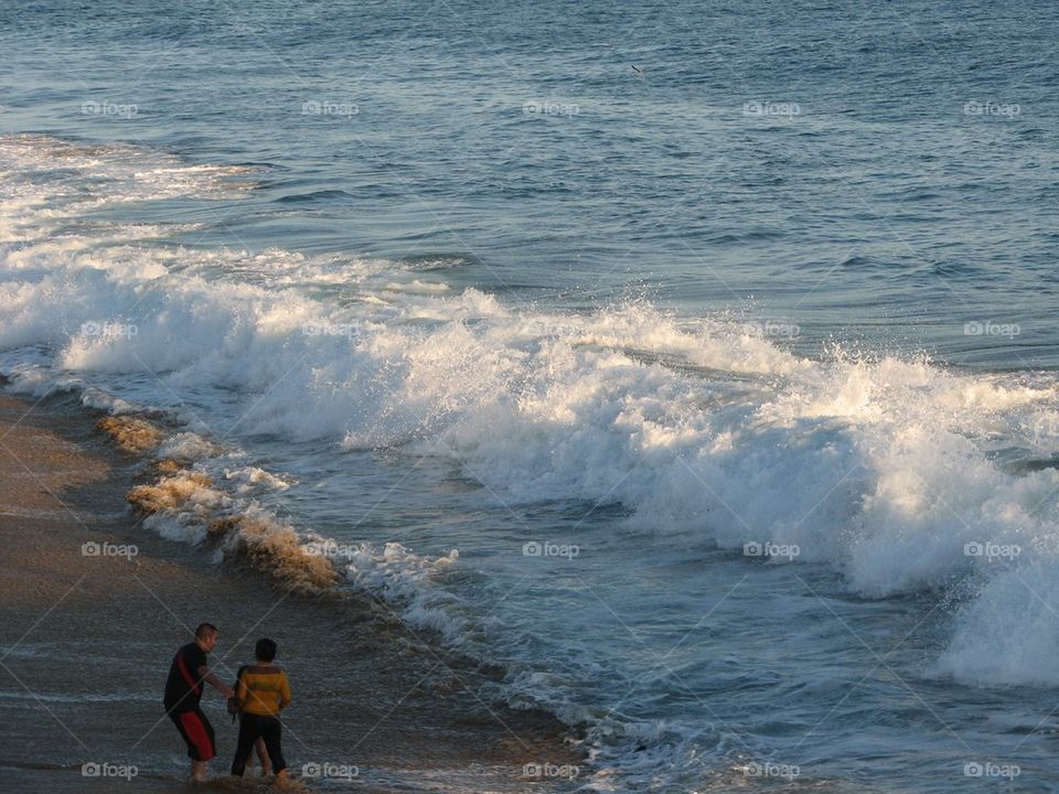 Running to the Waves