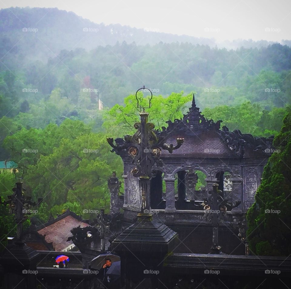Tomb of Khai Dinh, Hue, Vietnam