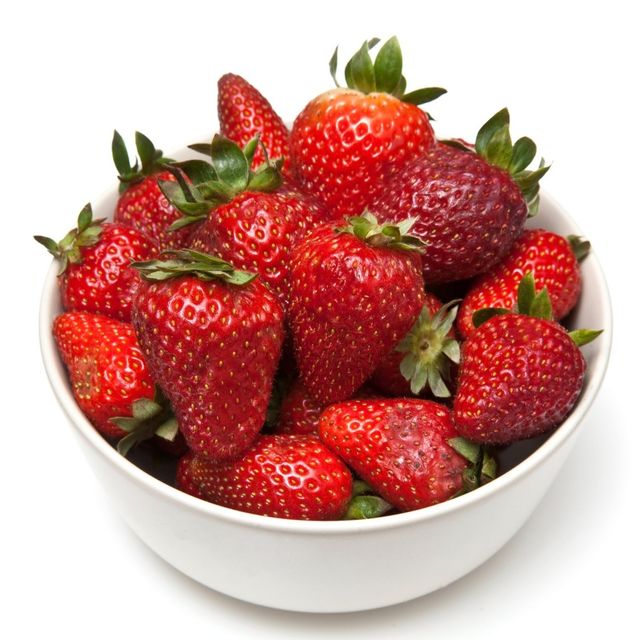 Bowl of strawberries