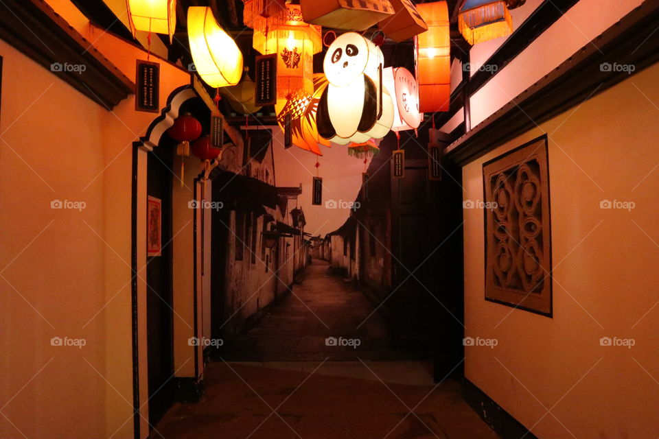 Enjoy the lanterns and guessing the puzzles 