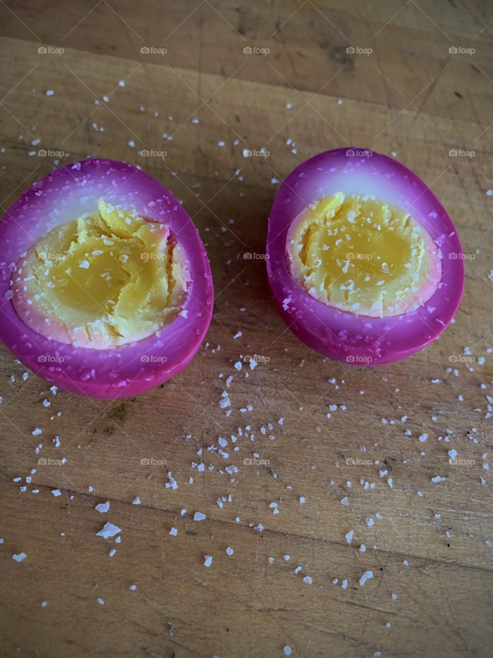 Pickled hard boiled eggs 