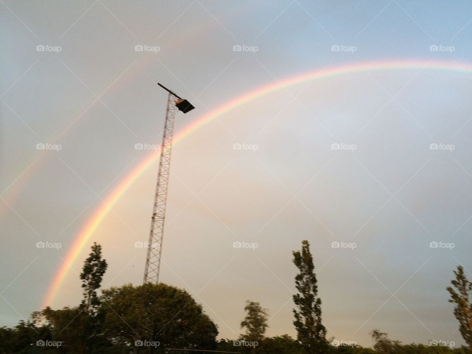 Double rainbow
