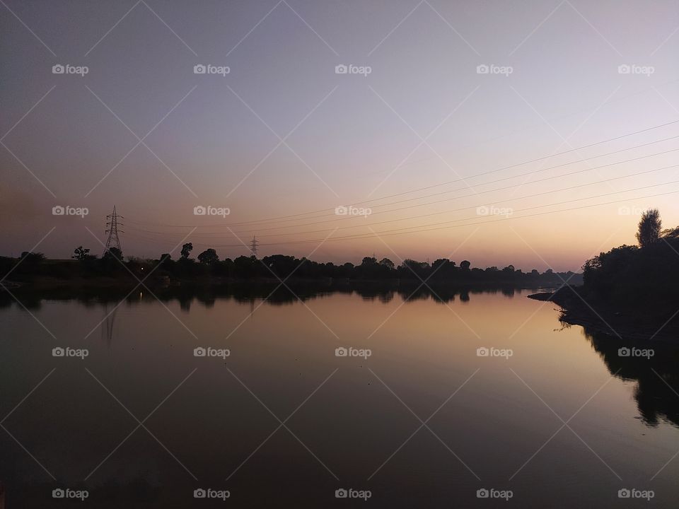 Natures beauty at evening