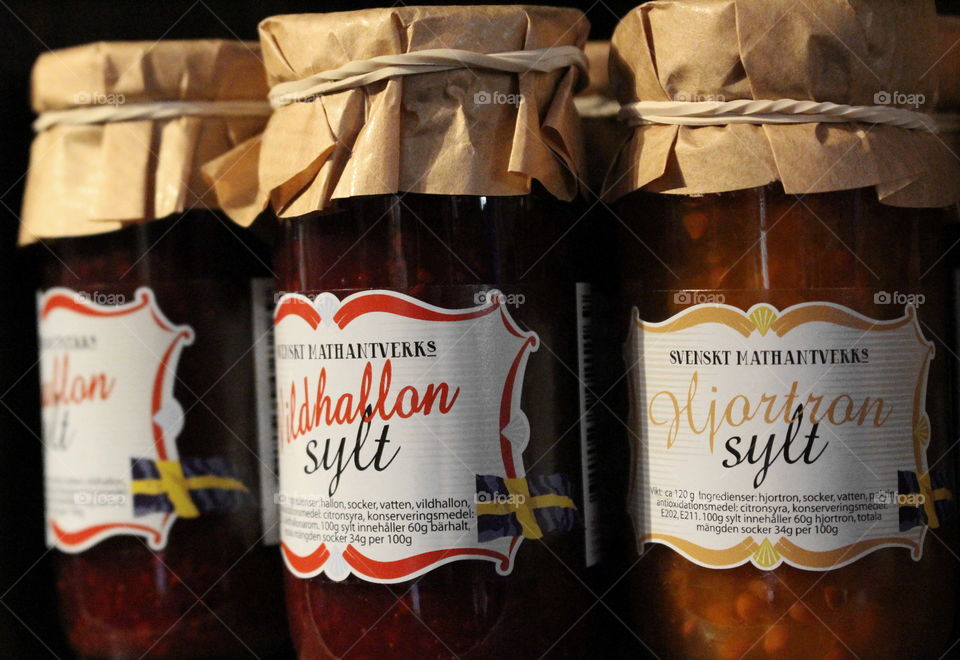 Jam jars, Sweden.