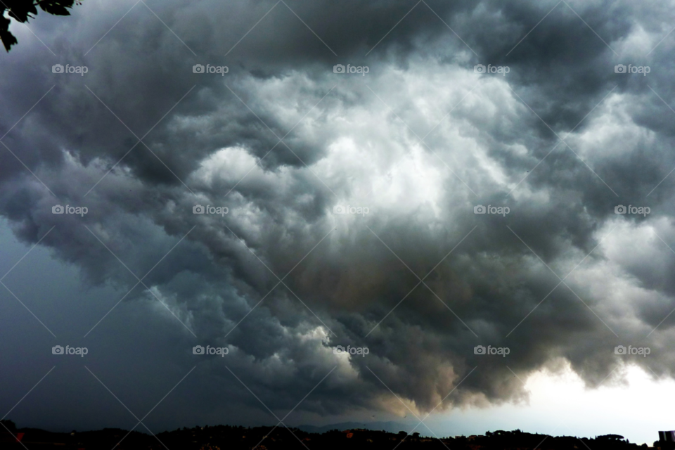 clouds rain thunder by carthe
