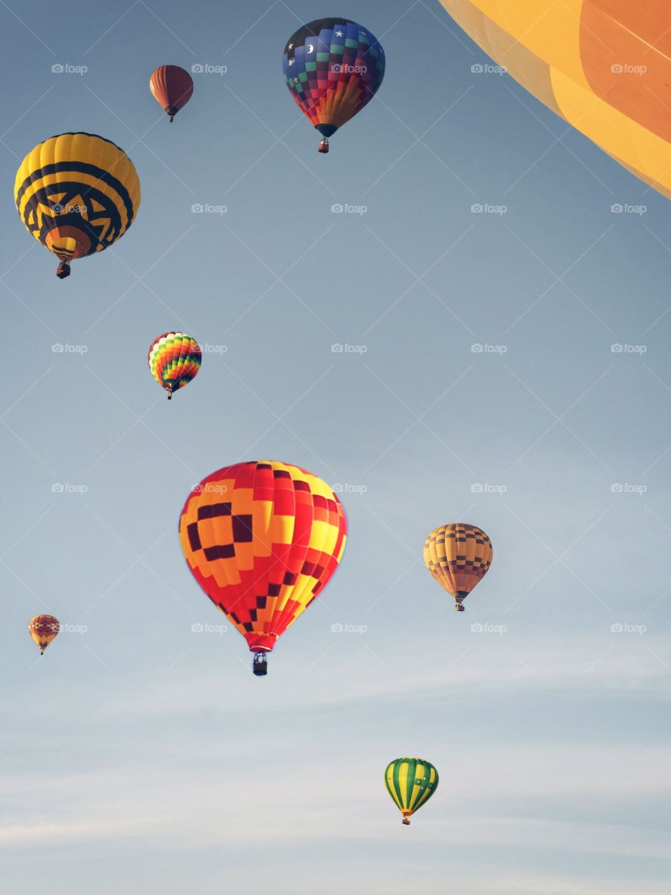 colourful Hot Air balloon photography