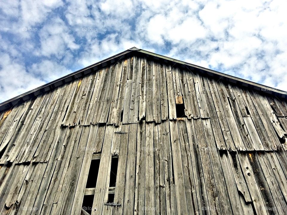 tall old barn