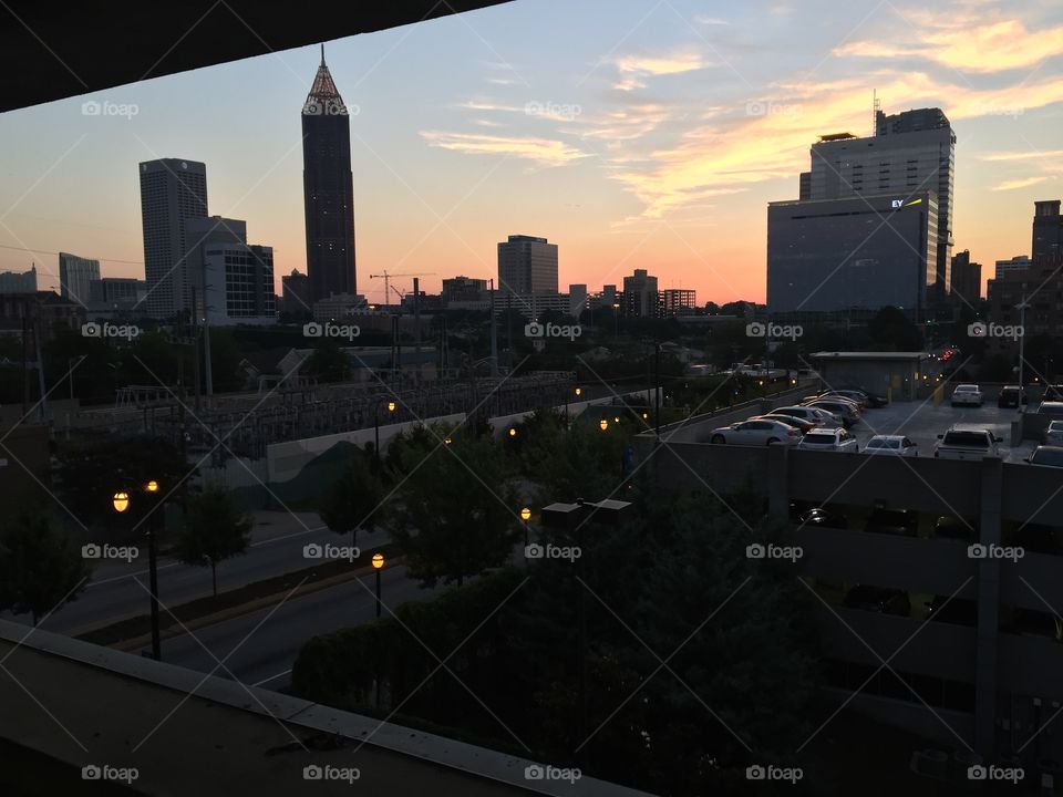 Sunrise in Atlanta 