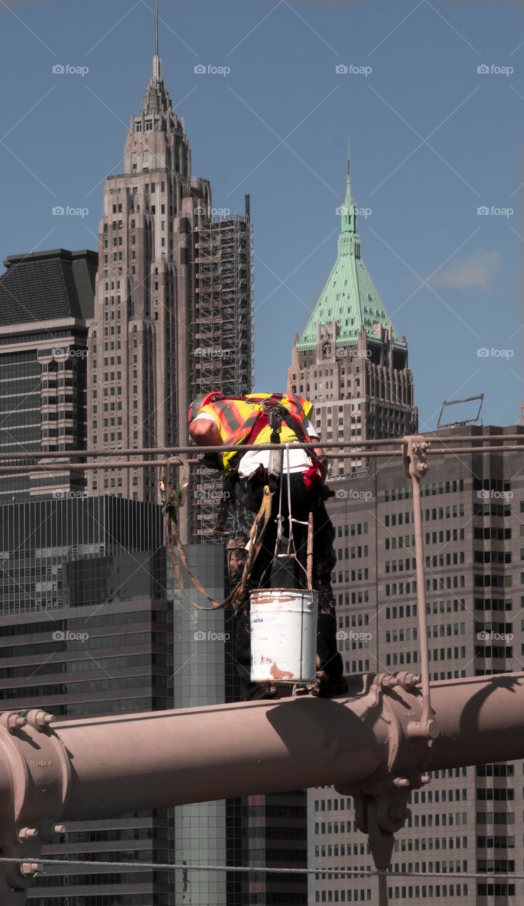 Mantenimiento de Althea. Puente de Brooklyn 