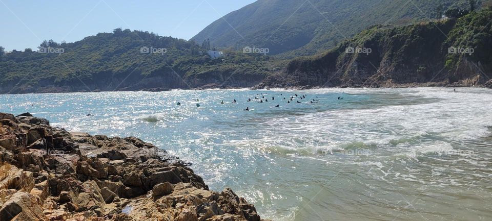 Big Wave Bay Beach Hong Kong