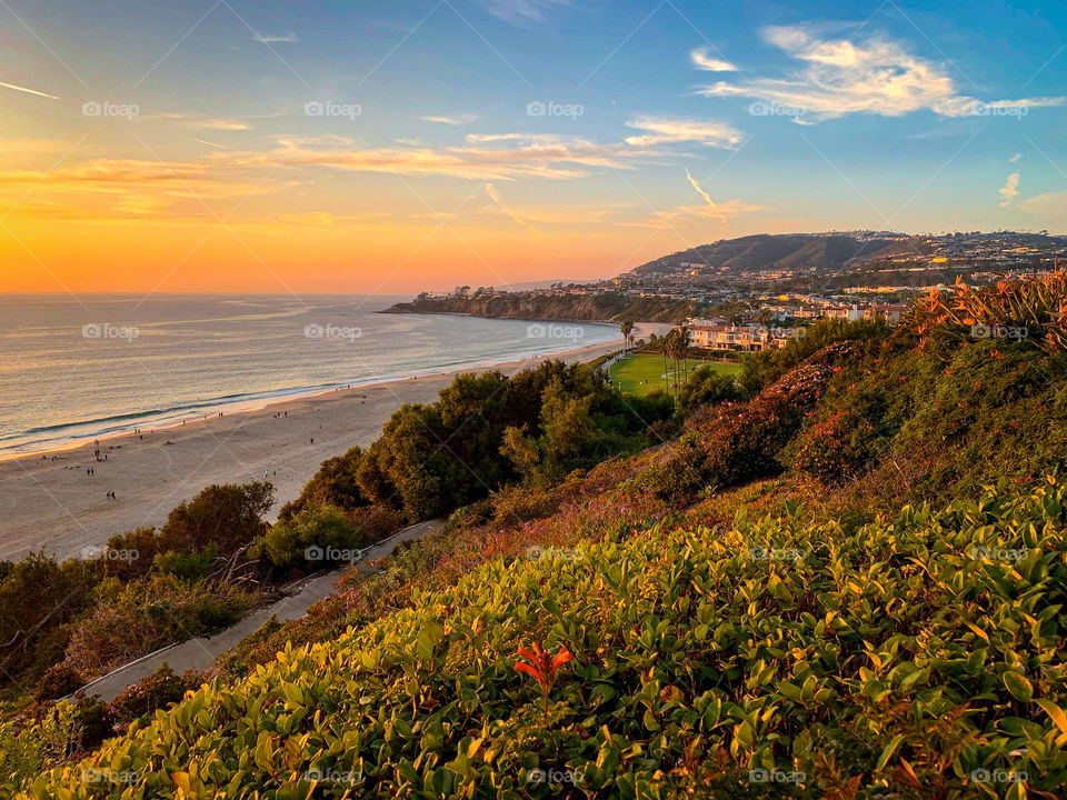 Sunset at Laguna Niguel California 