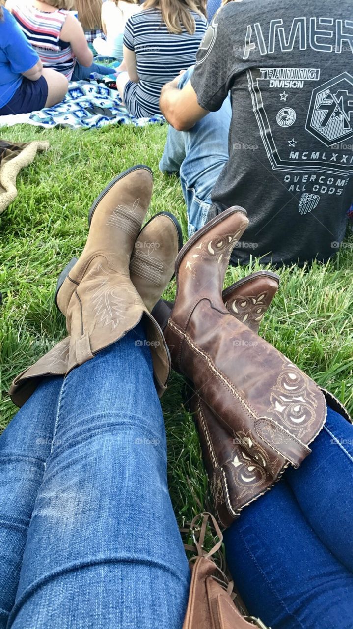 These boots are made for walking