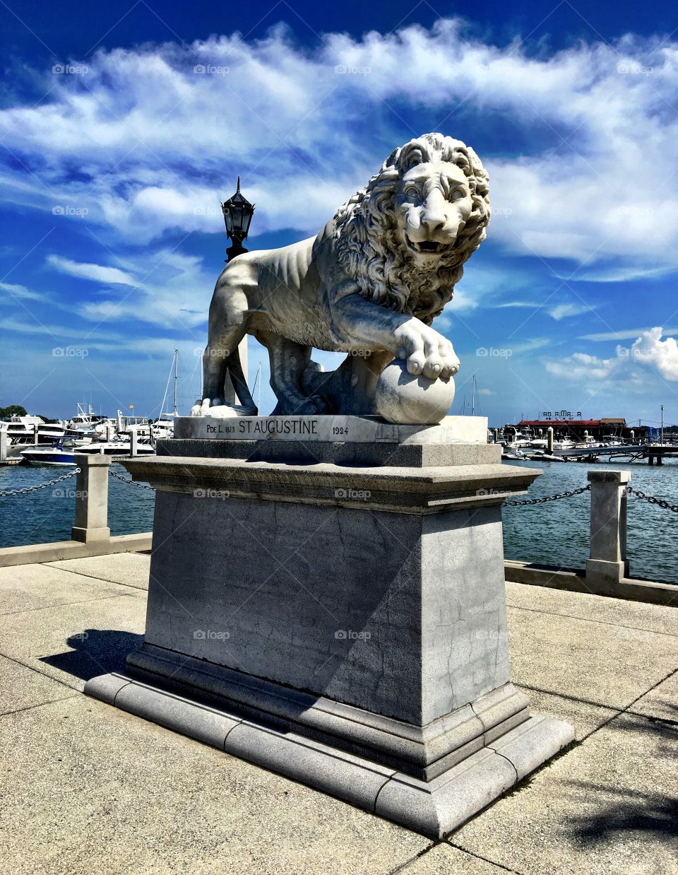 El puente de los leones, St. Augustine, FL