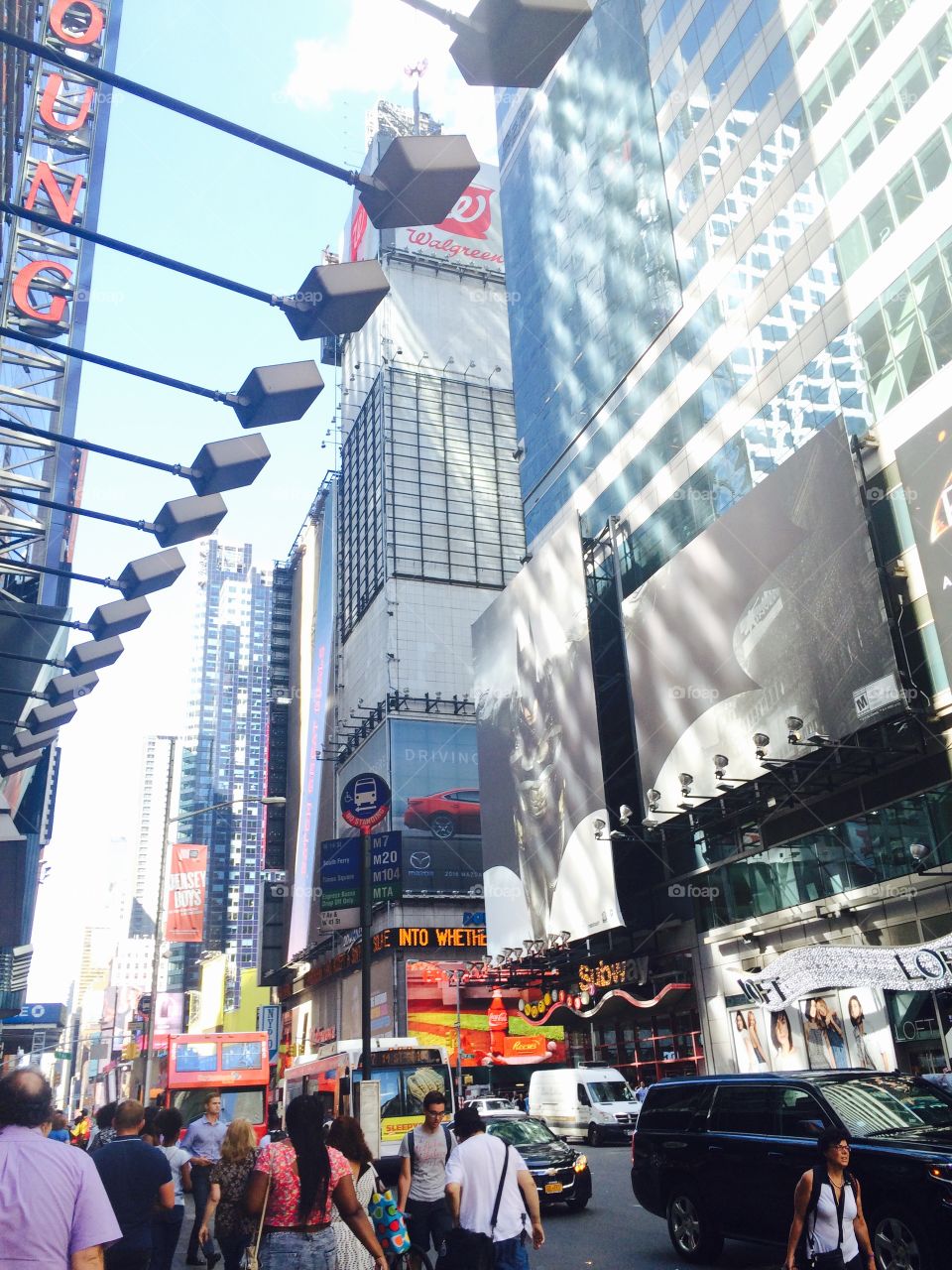 NYC views . Looking up from the NYC streets 
