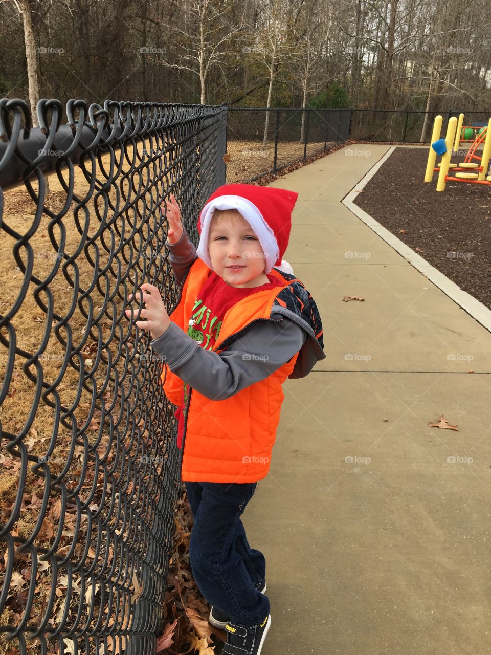 Santa hat and a cutie 