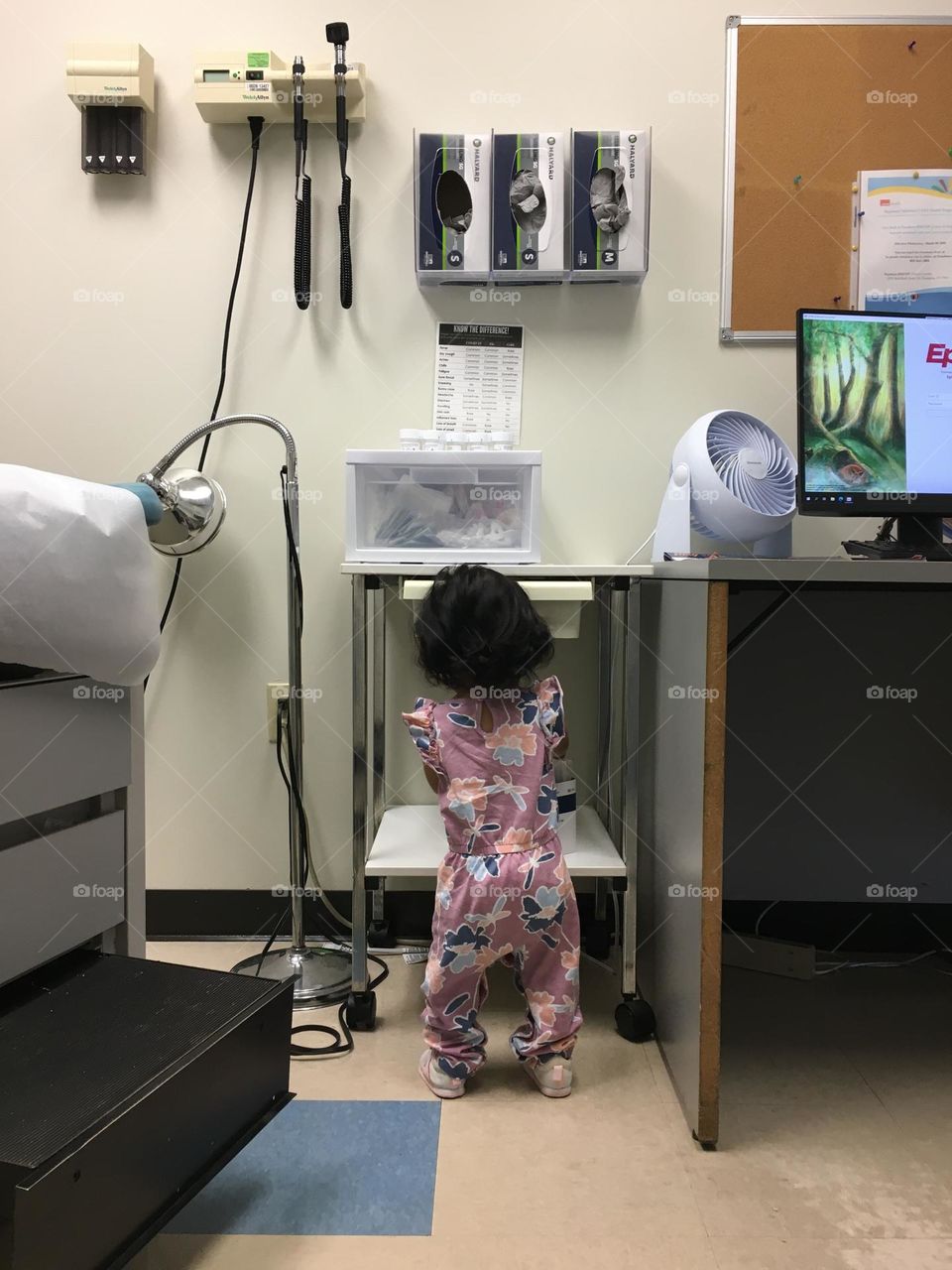 Visiting the Doctor ( little nurse) 