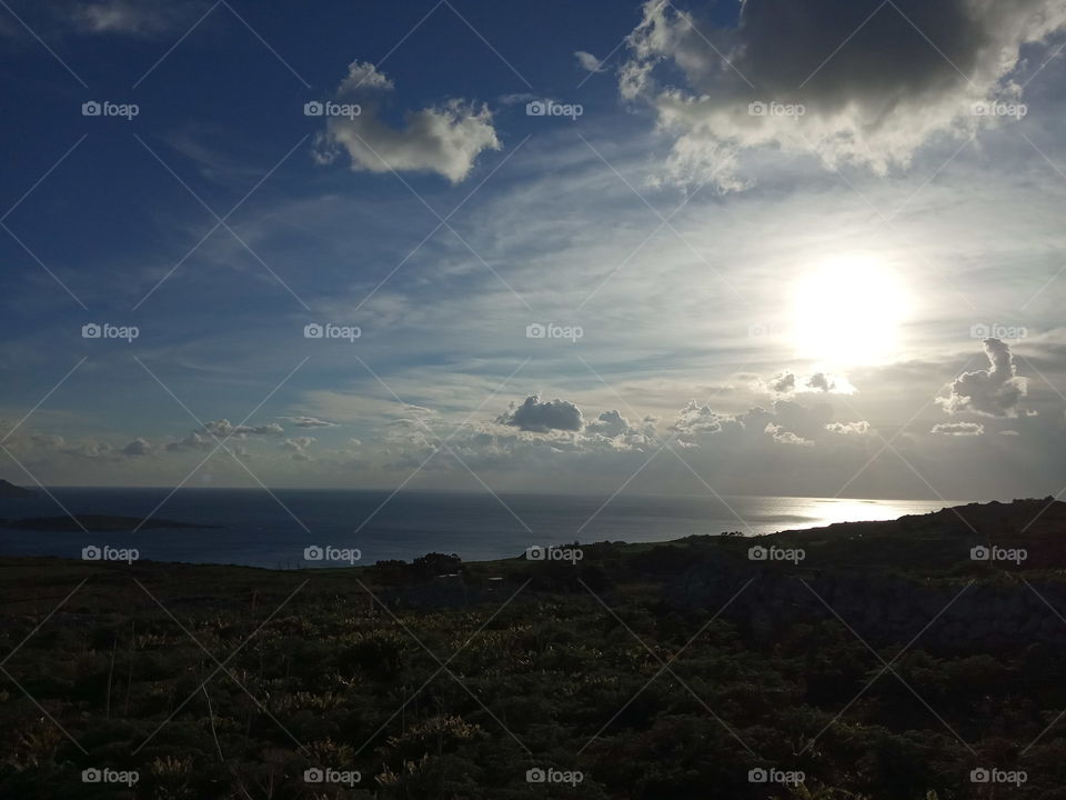 Sunset in Malta