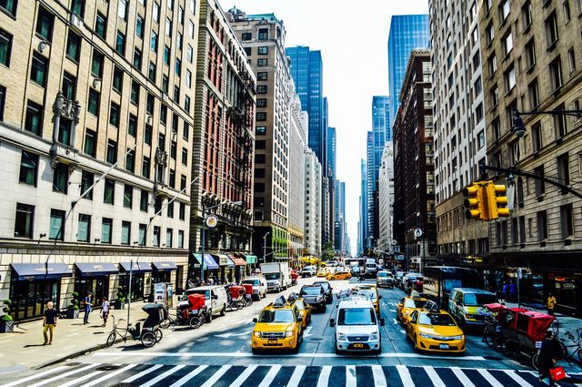 New York City. This photo was taken while I took a senior trip out to New York by myself. It was quite the experience. 