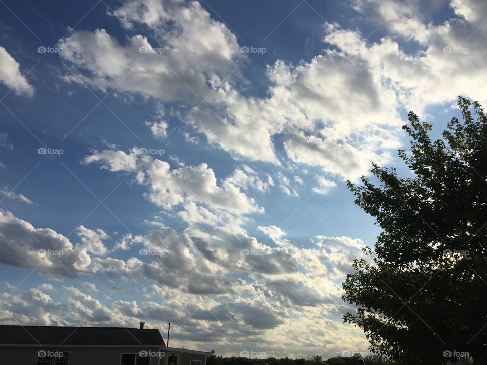 Fluffy Clouds. Fluffy Clouds