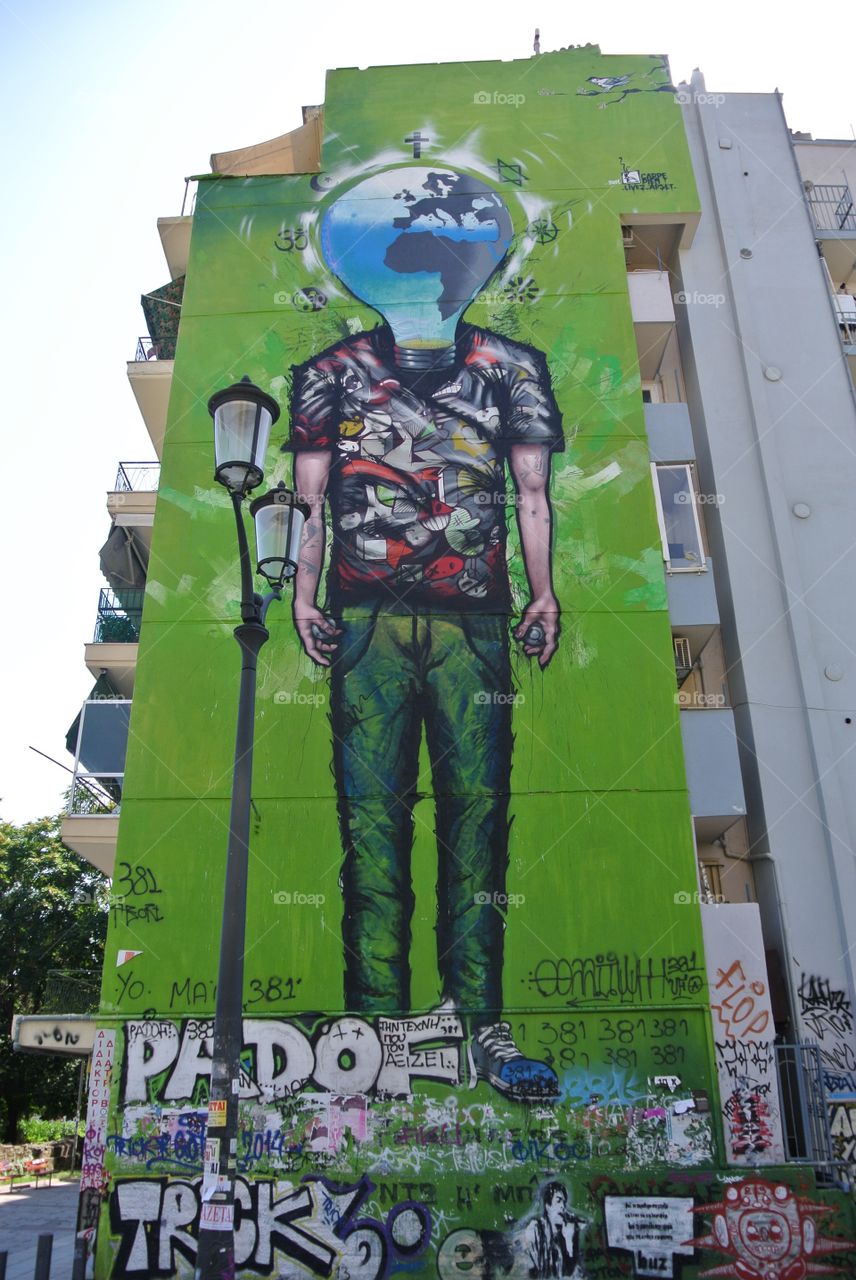 Streetart Thessaloniki, Greece