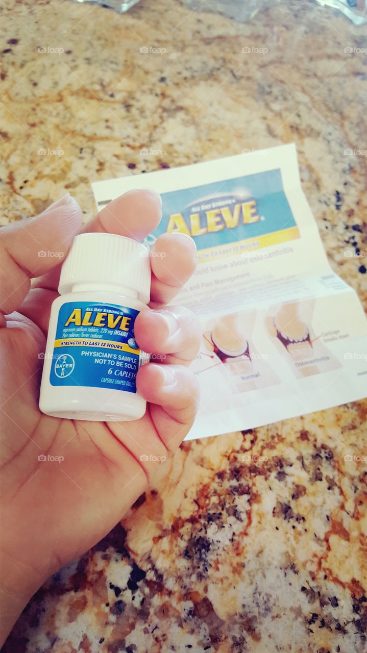 Aleeve, pain control, medication, relief