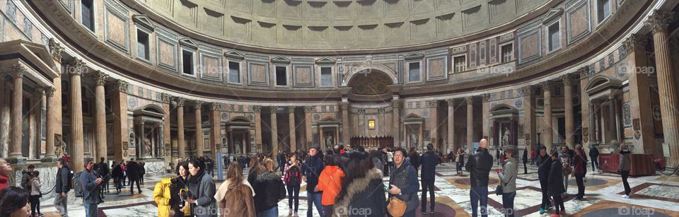 Pantheon inside looks amazing!!