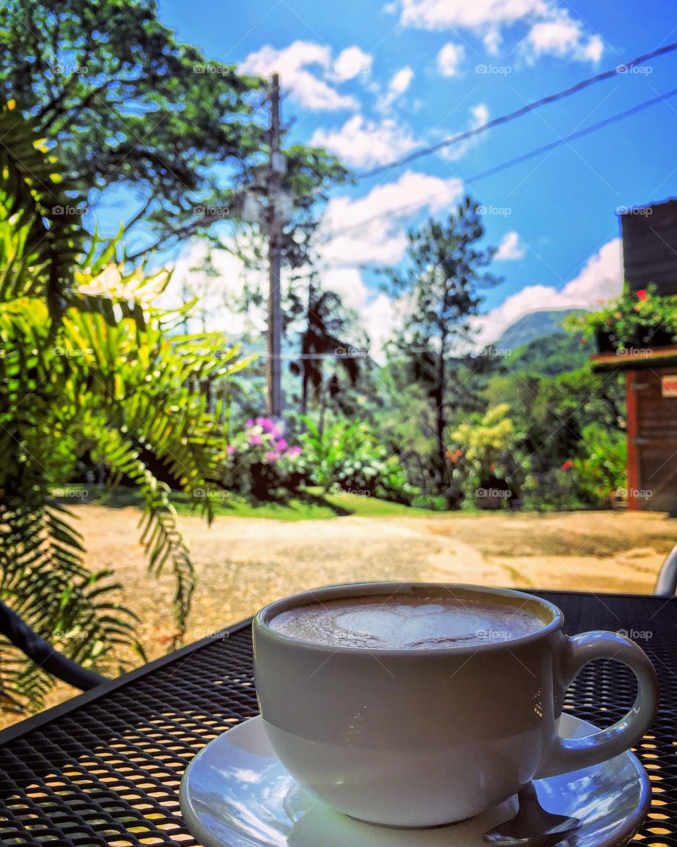 Cappuccino in Puerto Rico