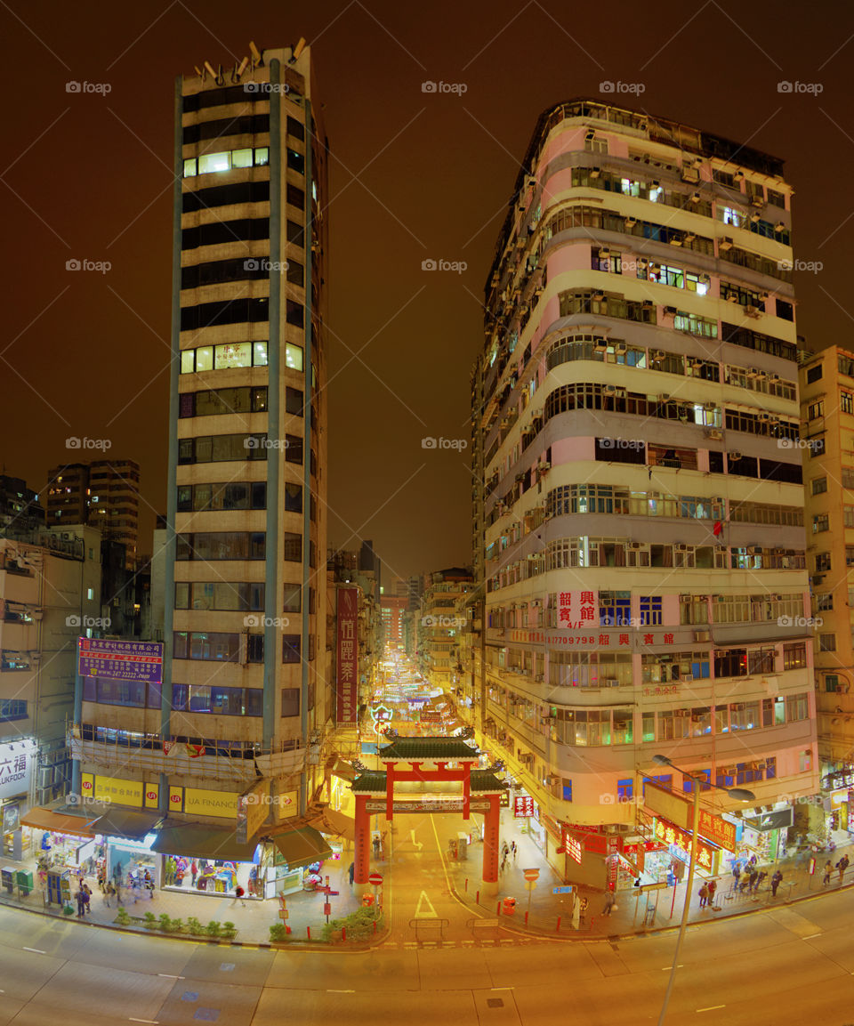 Temple st Night Market. Hong Kong 