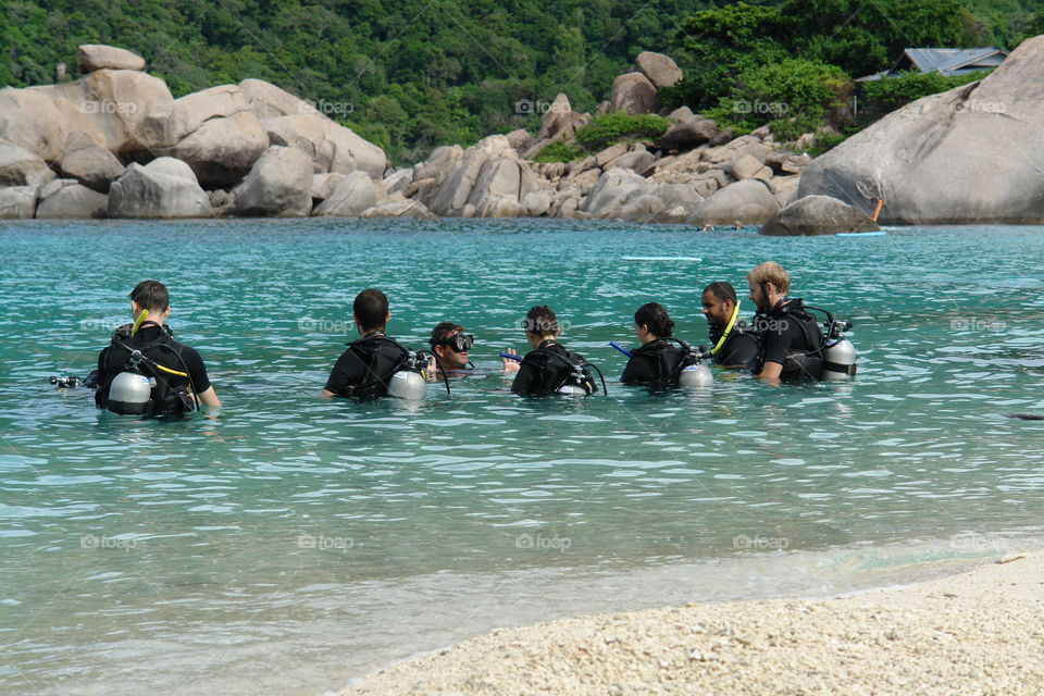 Dive school 