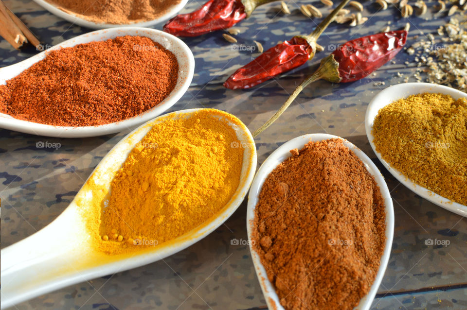 spices from around the world