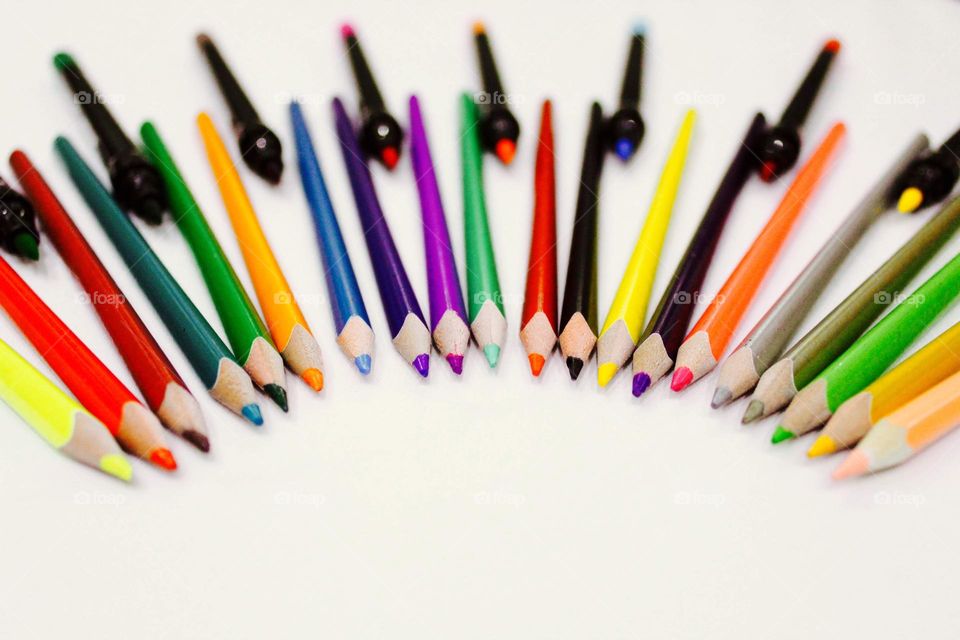 Colorful pencils