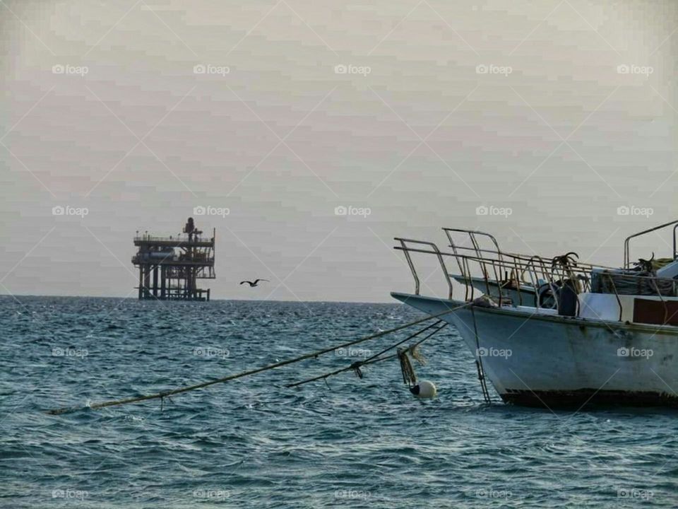 Fisherman and the sea