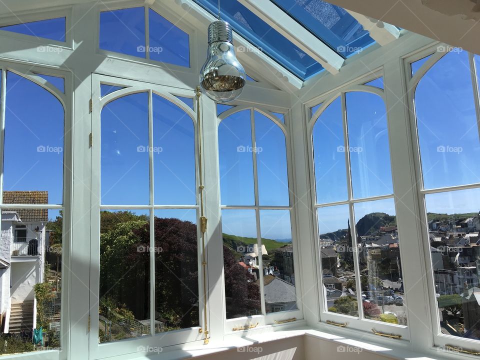 Window, Architecture, No Person, House, Sky