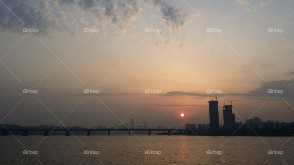 Han River Sunset (raw)