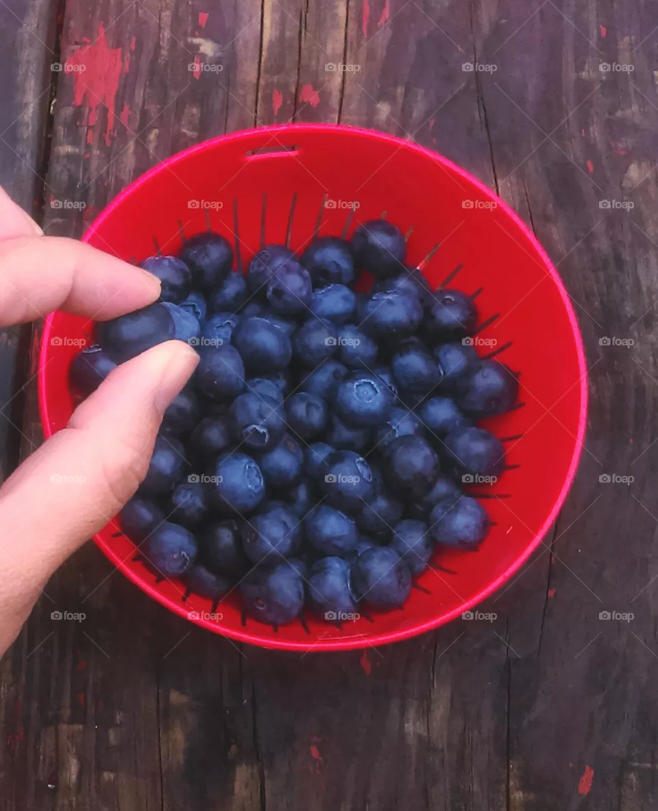 blueberries