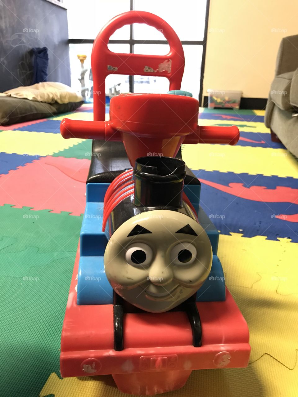 Thomas the train face