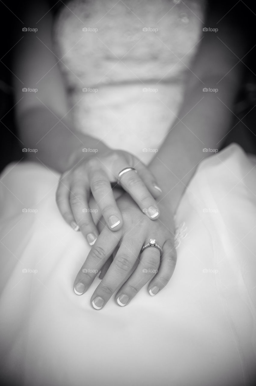 hands ring wedding bride by jbrinkler