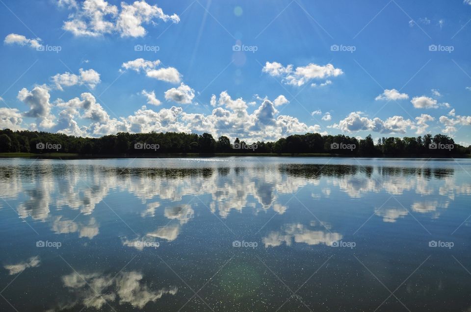 Lake, Water, Reflection, Landscape, River