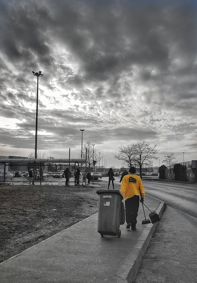 Cleaner man