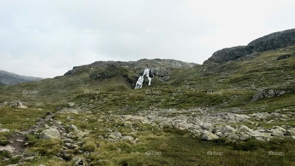 The rough nature in Norway